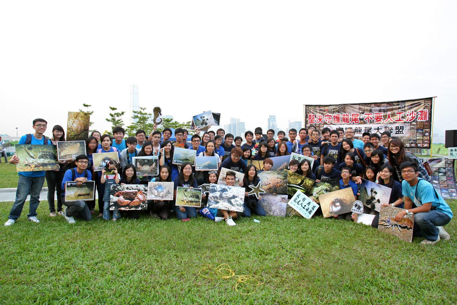 Lung Mei Artifical Beach Protest